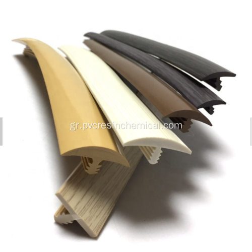 T Shape Cabinet Decoration PVC Edge Banding Metal